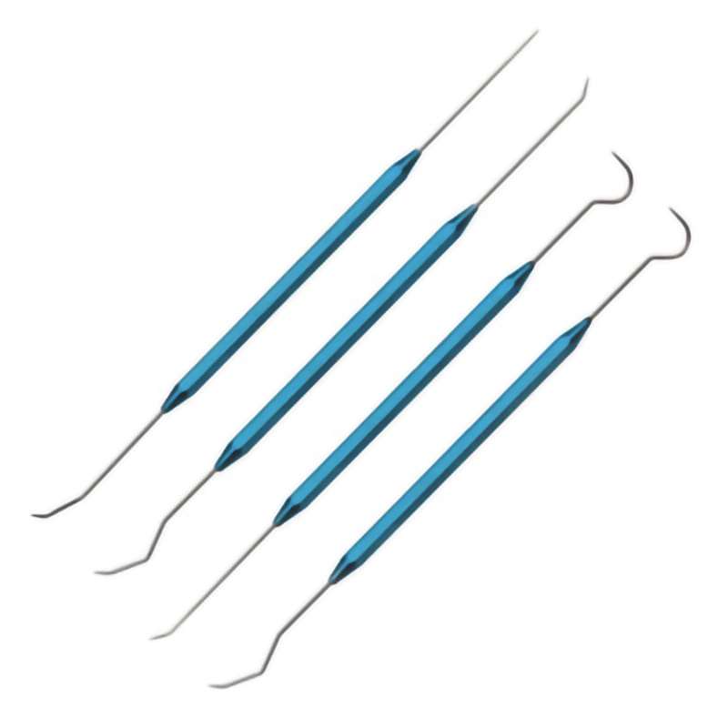 Probe Set Double Ended 25 Mil Stainless 4 Pc